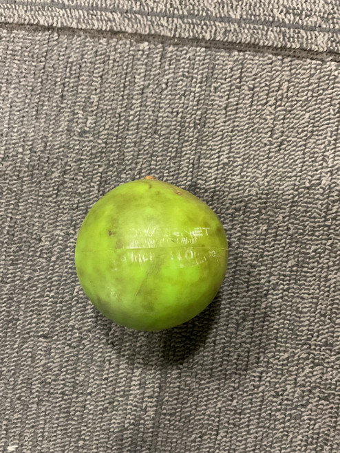 Vist Large View of Product Image Which is Used Powernet WEIGHTED BALL 14OZ BB/SB Training Aid Green