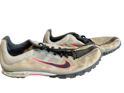 Vist Large View of Product Image Which is Used Nike Track & Field Cleats Adult Grey Senior 8