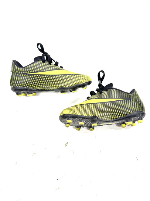 Vist Large View of Product Image Which is Used Nike Soccer Cleats Yellow Youth 11.0