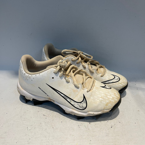 Vist Large View of Product Image Which is Used Nike NIKE DIAMOND BB/SB Cleats White Youth 06.0