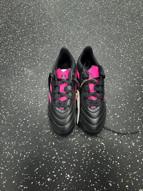 Vist Large View of Product Image Which is Used Adidas Soccer Cleats Black Junior 02.5