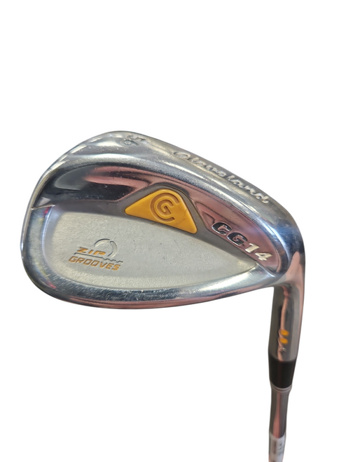 Vist Large View of Product Image Which is Used Cleveland CG 14 Golf Wedge Mens RH 56 Degree