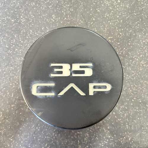 Vist Large View of Product Image Which is Used Cap COMMERCIAL URETHANE Hex Dumbbell (Each) 35 lb