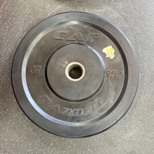 Vist Large View of Product Image Which is Used Cap BUMPER Olympic Plate (Each) 45 lb