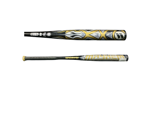 Vist Large View of Product Image Which is Used Worth MAYHEM BB/SB Slowpitch Bat 34"