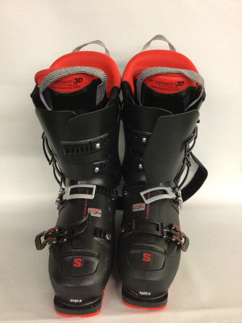 Vist Large View of Product Image Which is Used Salomon S PRO ALPHA Mens DH Ski Boot Black 275 MP - M09.5 - W10.5