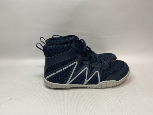 Vist Large View of Product Image Which is Used Wrestling Shoes Navy Blue Senior 9