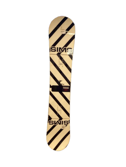 Vist Large View of Product Image Which is Used Sims PROTOCAL Mens Snowboard Only Black 160 cm