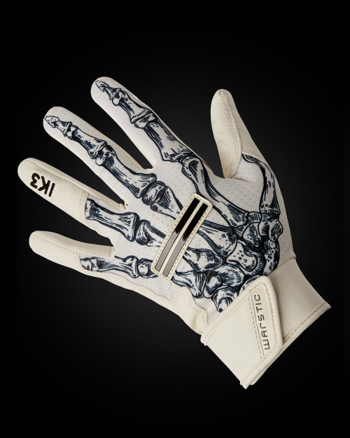 Vist Large View of Product Image Which is Warstic IK3 Pro Short Cuff Adult Batting Gloves