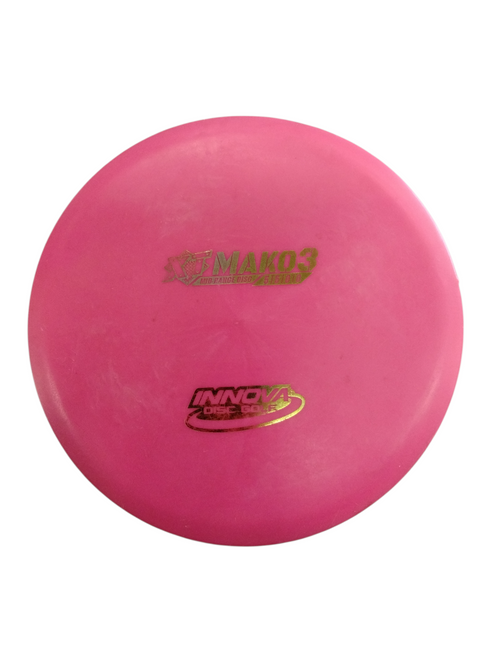 Vist Large View of Product Image Which is Used Innova XT MAKO3 Disc Golf Mid Range Pink 172g