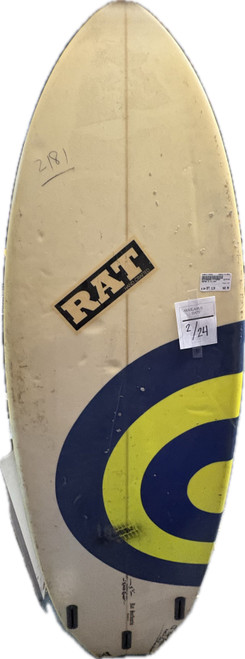 Vist Large View of Product Image Which is Used RAT Surfboard None 5Ft 11In