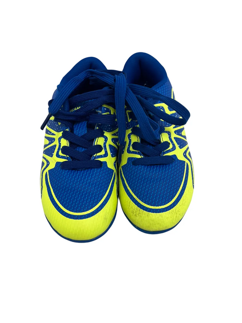 Vist Large View of Product Image Which is Used Dream Pairs Turf Soccer Shoes Royal Blue Youth 11.0