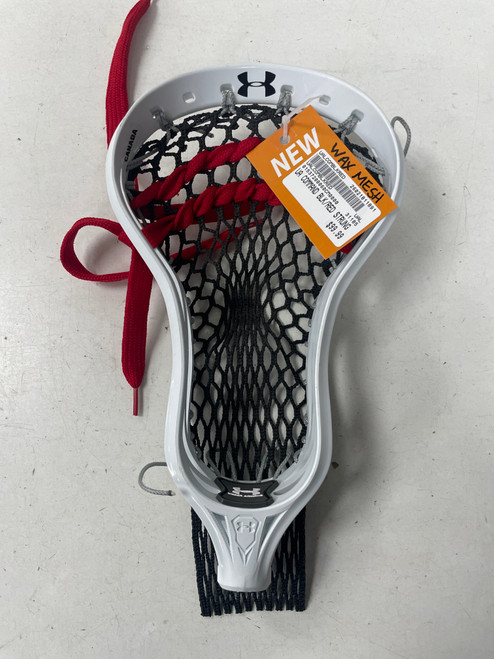 Vist Large View of Product Image Which is New UA COMMAND WHT/BLK STRUNG