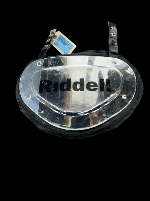 Vist Large View of Product Image Which is Used Riddell BACK PAD FB Shoulder Pads Silver MD