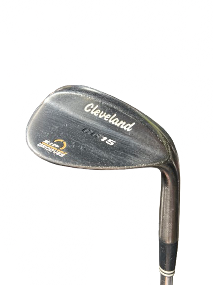 Vist Large View of Product Image Which is Used Cleveland CG15 ZIP GROOVES 52DGR WEDGE RH Golf Wedge Mens RH 52 Degree