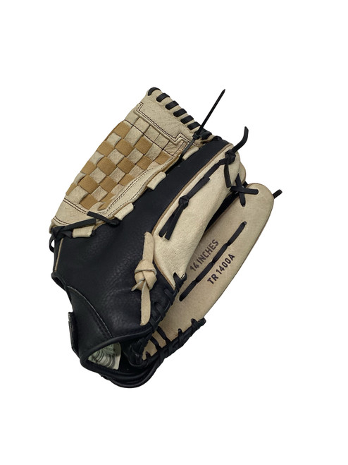 Vist Large View of Product Image Which is Used Adidas ADIDAS GLOVE BB/SB Glove RH Throw White 14"