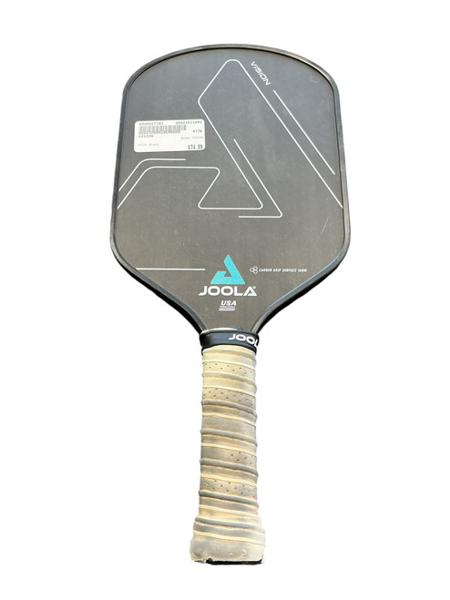 Vist Large View of Product Image Which is Used VISION Pickleball Racquet Black