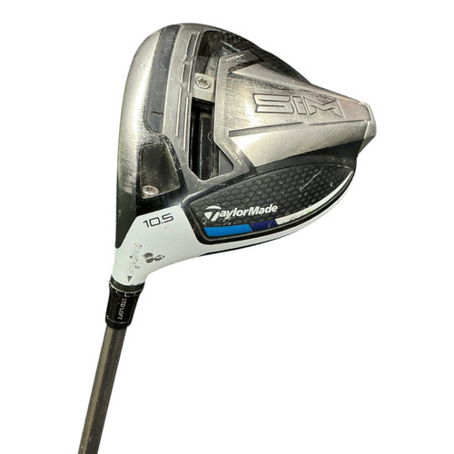 Vist Large View of Product Image Which is Used Taylormade SIM Mens Driver LH 10.5 Degree