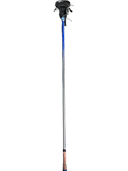 Vist Large View of Product Image Which is Used Warrior WARRIOR EVO 4XQ W/ BRINE CLUTCH SHAFT Jr Def/LSM Complete Stick Royal Blue And Black