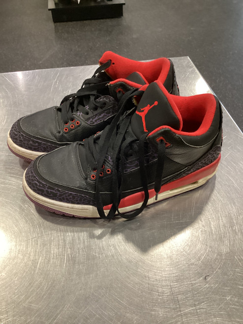 Vist Large View of Product Image Which is Used Jordan Basketball Shoes M Black Senior 9.5