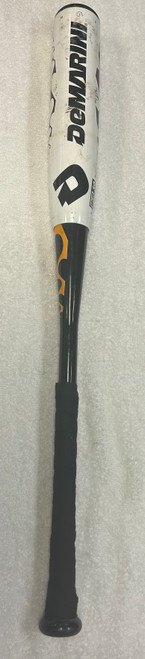 Vist Large View of Product Image Which is Used Demarini VEXXUM VNC11 High School -3 Baseball Bat White/Black 31"