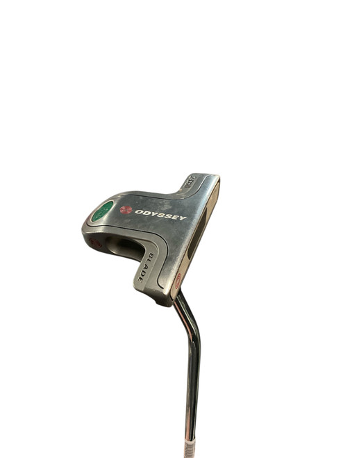 Vist Large View of Product Image Which is Used Odyssey WHITE STEEL 2 BALL Mens Putter RH