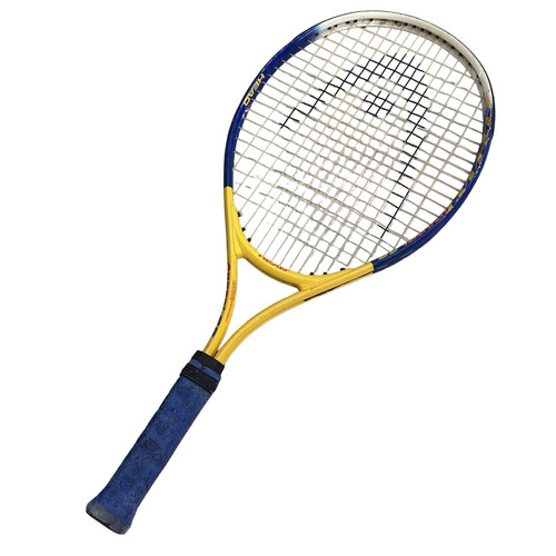 Vist Large View of Product Image Which is Used Head AGASSI 25 Junior Tennis Racquet Royal Blue 25"