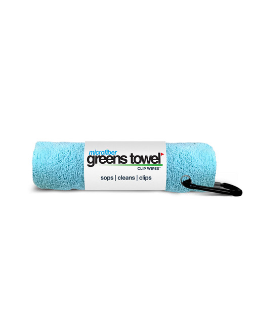 Vist Large View of Product Image Which is New GREENS TOWEL CARIB BLUE