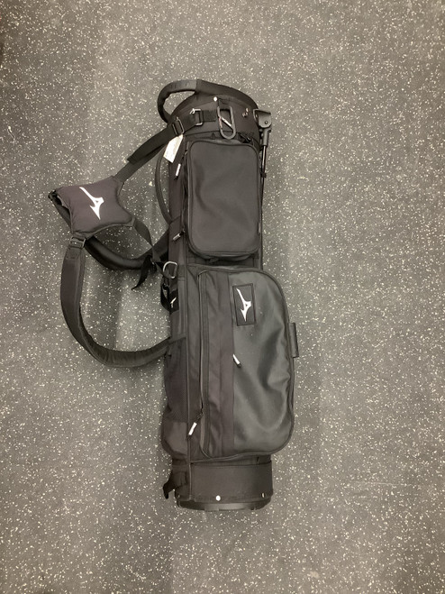 Vist Large View of Product Image Which is Used Mizuno 4 WAY Mens Stand Bag Black