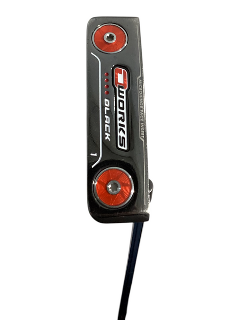 Vist Large View of Product Image Which is Used Odyssey OWORKS BLACK Mens Putter Right Hand