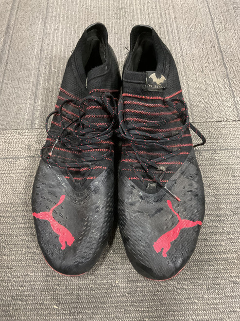 Vist Large View of Product Image Which is Used Puma Soccer Cleats Black Senior 9.5