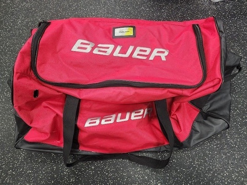 Vist Large View of Product Image Which is Used Bauer Jr Hockey Wheeled Red
