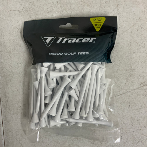 Vist Large View of Product Image Which is New 2 3/4 WOOD 100CT WHITE