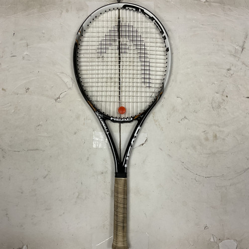 Vist Large View of Product Image Which is Used Head CHALLENGE SPIRIT MICRO GEL Adult Tennis Racquet Black 4 1/4"