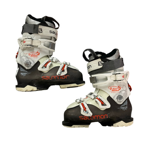 Vist Large View of Product Image Which is Used Salomon QUEST ACCESS 70 W Womens DH Ski Boot White 235 MP - J05.5 - W06.5
