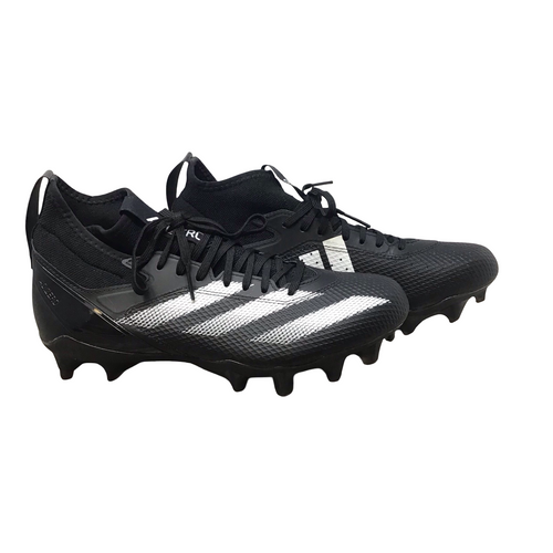 Vist Large View of Product Image Which is Used Adidas ADIZERO Adult FB Cleats Black Senior 9.5