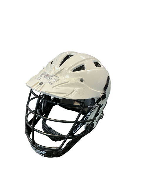 Vist Large View of Product Image Which is Used Cascade CASCADE HELMET CLH2 Lacrosse Helmet White MD