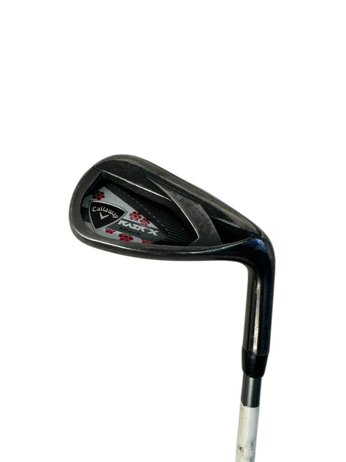 Vist Large View of Product Image Which is Used Callaway RAZR BLACK Golf Wedge Womens RH Black Lob Wedge
