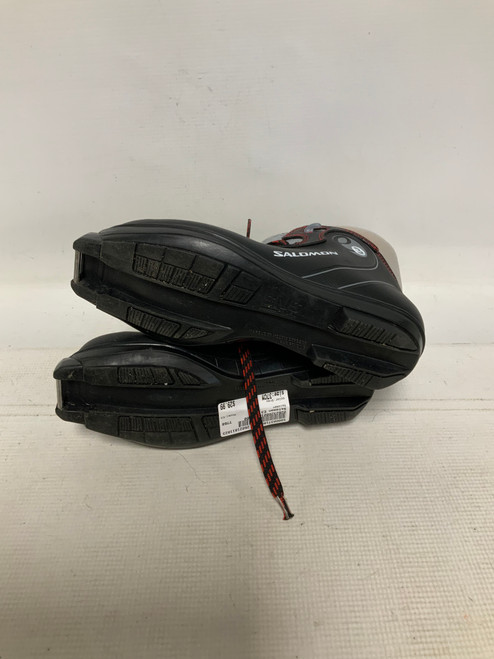 Vist Large View of Product Image Which is Used Salomon E3 Womens SNS XC Ski Boots Grey W 06 / JR 04-04.5