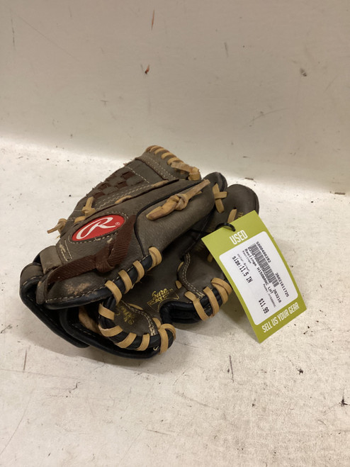 Vist Large View of Product Image Which is Used Rawlings H150BRNC BB/SB Glove LH Throw Brown 11 1/2"