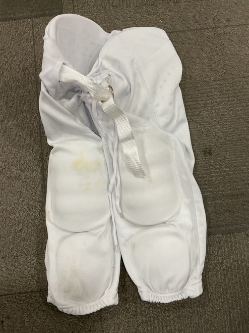 Vist Large View of Product Image Which is Used Champro Youth FB Integrated Pants White MD