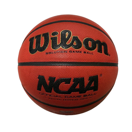 Vist Large View of Product Image Which is Used Wilson Solution Official 29.5 Basketball Adult Indoor