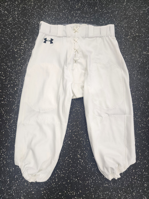 Vist Large View of Product Image Which is Used Under Armour Adult FB Pants White XL