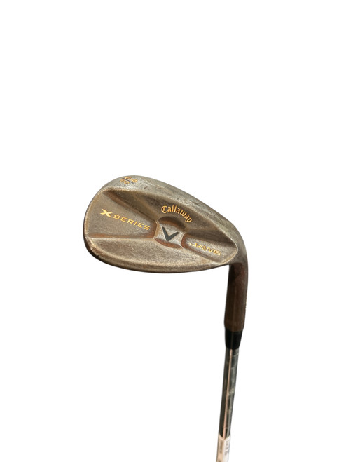 Vist Large View of Product Image Which is Used Callaway X SERIES JAWS 64 WEDGE Golf Wedge Mens RH 64 Degree
