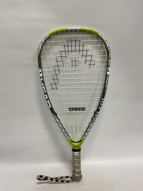 Vist Large View of Product Image Which is Used Head MX 190 Adult Racquetball Racquet Green And Chrome Unknown