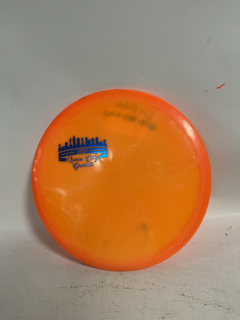 Vist Large View of Product Image Which is Used Dynamic Discs TRUTH Disc Golf Mid Range Orange