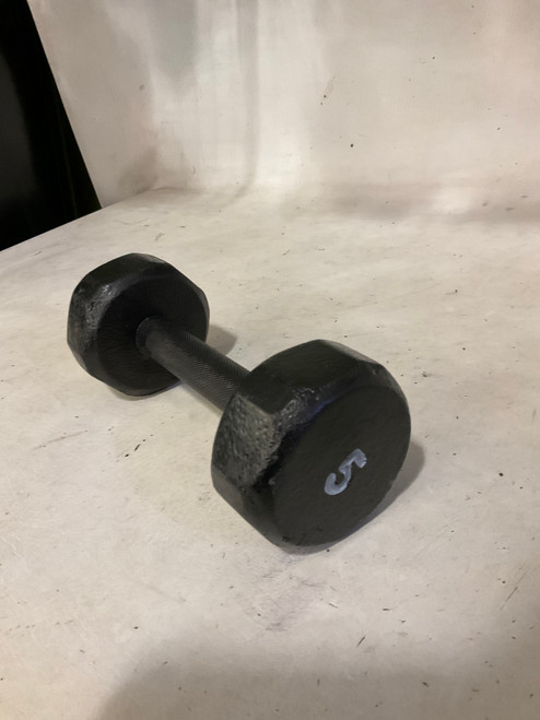 Vist Large View of Product Image Which is Used Hex Dumbbell (Each) 5 lb