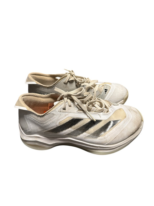 Vist Large View of Product Image Which is Used Adidas ADIZERO IMPACT BB/SB Cleats Grey Junior 05