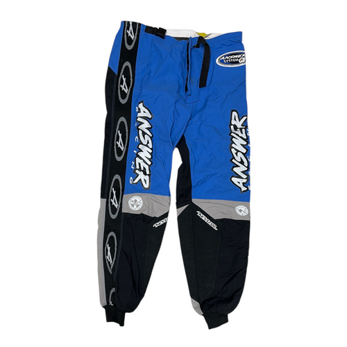Vist Large View of Product Image Which is Used ANSWER Adult Motocross Bottom Black Large