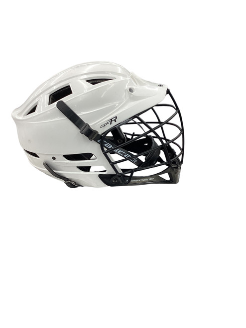Vist Large View of Product Image Which is Used Cascade CPVR Lacrosse Helmet White XS